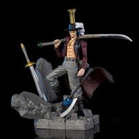 Mô hình One Piece Summit War Shape King phiên bản phim Hawkeye Mihawk, mô hình trang trí