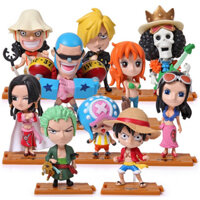 Mô hình OnePiece Bộ 10 Nhân Vật Chibi One Piece - Cao 7-10cm
