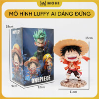 Mô Hình OnePiece Luffy dáng đứng - Cao 15cm - Nặng 200g - One Piece - Bọc Túi Opp