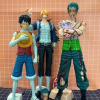 Mô hình OnePiece Luffy Zoro Sanji - Có hộp - Decor trang trí phòng khách phòng ngủ