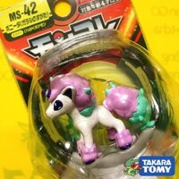Mô Hình Pokemon Galarian Ponyta chính hãng Takara TOMY Nhật Bản Standard Size 4cm - Pokemon Figure Moncolle - PokeCorner
