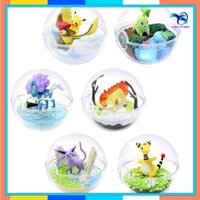 Mô hình Pokemon huyền thoại FIGURE dạng bóng trong suốt, tiểu cảnh mini siêu đẹp