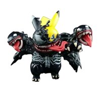 Mô Hình Pokemon pikachu cosplay Venom dáng đứng - Cao 10cm - nặng 300gram - Figure Pokemon - No box - K9-T2-S5