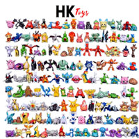 Mô Hình Pokemon tổng hợp 144 mẫu Pokemon nhỏ / lớn gồm 6 túi mỗi túi 24 loại - Cao 3-5cm - nặng 250gram + Bọc túi Nilon