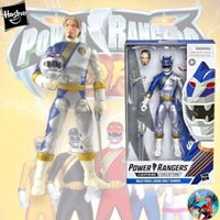 Mô Hình Power Ranger Lightning Collection Wild Force Lunar Wolf Ranger Hasbro Siêu Nhân Gao Bạc