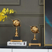 Mô Hình Quả Địa Cầu Bằng Kim Loại