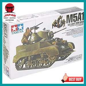 Mô hình quân sự 35313 1/35 M5A1 w/4 Figures Tamiya