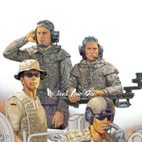 Mô hình Quân Sự | Bộ kit mô hình lính tăng Đức hiện đại | Tỷ lệ : 1/35 | MENG | FIGURES |