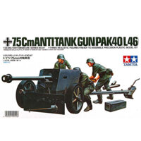 Mô hình Quân Sự | Bộ kit mô hình tiểu đội chống tăng 7.5cm PAK40/L46 Anti Tank | Tỷ lệ : 1/35 | TAMIYA |