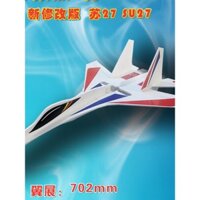 Mô hình RC DIY Máy bay cánh cố định Bộ đầy đủ Bảng ma thuật PP KT Su-27 Mô hình SU-27 bằng xốp bền bỉ