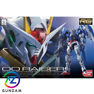 Mô hình RG 00 Raiser bandai 1/144 Gundam GN-0000+GNR-010