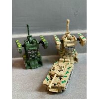 Mô Hình Robot Biến Hình Robot Xe Tăng - JISO HOUSE