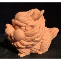 Mô hình Rồng chibi cao 13,5cm -nhựa resin - In 3D