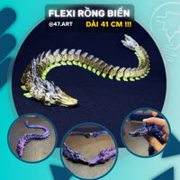 Mô Hình Rồng Đại Dương - Sea Dragon [CHÍNH HÃNG 47.ART - IN 3D] độc lạ, biển cả, thuỷ quái, thư giãn