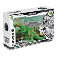 Mô Hình Rồng, Mô Hình Khung Long Phun Sương Cho Bé Vui Chơi Thư Giãn