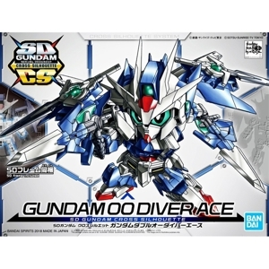 Mô hình SD Gundam Cross Silhouette Gundam 00 Diver Ace (SDCS)