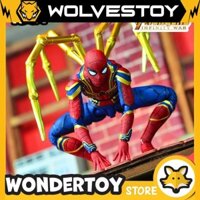 Mô hình SHF Iron Spider Man Marvel Avenger Infinity War SpiderMan 1/12 Action Figure (F)