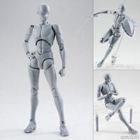 Mô hình SHF S.H. Figuarts – Body-kun -Rihito Takarai- Edition DX SET (Gray Color Ver.) (fake)