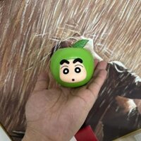 Mô hình shin- cậu bé bút chì cosplay táo xanh dễ thương - h2t toys