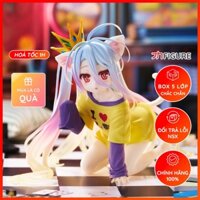 Mô Hình Shiro Nekomimi T-Shirt Ver., No Game No Life, Desktop Cute - (Taito) Figure Chính Hãng