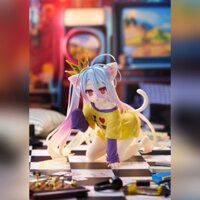 Mô Hình Shiro Nekomimi T-Shirt ver - No Game No Life Desktop Cute Figure Chính Hãng (TAITO)
