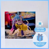 Mô Hình Shiro Nekomimi T-Shirt ver - No Game No Life Desktop Cute Figure Chính Hãng (TAITO)