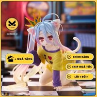 MÔ HÌNH Shiro - No Game No Life - Desktop Cute - Nekomimi T-Shirt ver. (Taito) FIGURE CHÍNH HÃNG