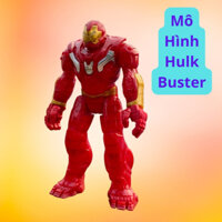 Mô hình siêu anh hùng mô hình hulk buster nhựa đặc cao 30cm cứng chống chịu va đập tốt ưu tiên hàng đầu cho bé