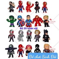 Mô hình siêu nhân 20 nhân vật 4cm