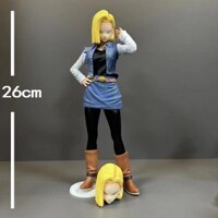 Mô hình Siêu số 18, CPR Android 18, Dragon ball, cao 26cm, đồ chơi, toy