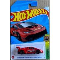Mô hình siêu xe đua thể thao Hot Wheels Lamborghini Huracán LP 620-2 Super Trofeo