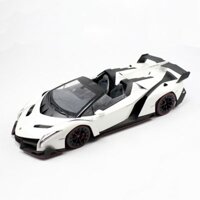Mô Hình Siêu Xe LAMBORGHINI VENENO WHITE 1:24 MZ - SP003782