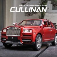Mô hình siêu xe Rolls Royce Cullinan tỉ lệ 1:24 hãng Chezhi chất liệu hợp kim cao cấp, có mở cửa, cốp, đèn và âm thanh