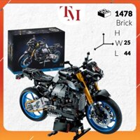 Mô Hình siêu xe Technic Moto MT10 tỉ lệ 1:5  BỘ Lắp ghép lắp ráp xe bản đẹp 1478 PCS