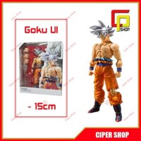 Mô hình Son goku Vô cực Có Khớp - Figure Action Son Goku Ultra Instinct SHF