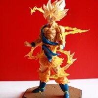 Mô hình songoku super saiyan 1 hàng siêu đẹp huymohinh mo hinh nhan vat dragon ball - goku 1