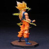 Mô hình songoku super saiyan 1 hàng siêu đẹp huymohinh mo hinh nhan vat dragon ball - sticker