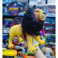 Mô hình Sư tử cao su chiều dài 50cm (mô hình tĩnh)- Hàng cao cấp (Ảnh thật)