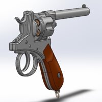 Mô hình súng lục Revolver ngộ nghĩnh hài hước