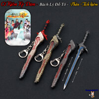 Mô hình sưu tầm Cổ kiếm kỳ đàm 2014 Bách Lý Đồ Tô Phần Tịch kiếm 16cm