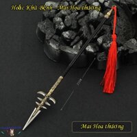 Mô hình sưu tầm Đại Hán Phiêu Kị Hoắc Khứ Bệnh Mai Hoa thương 22cm