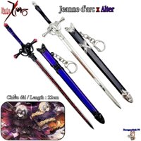 Mô hình sưu tầm Fate Grand Order Stay Night Jeanne d'arc Alter kiếm kim loại 22cm