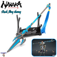 Mô hình sưu tầm Naraka Bladepoint White Viper Bạch Hồng thương kim loại 22cm