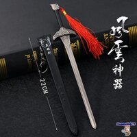 Mô hình sưu tầm Phong Vân Vô Danh Anh Hùng kiếm 22cm tặng kèm kệ trưng bày