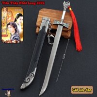 Mô hình sưu tầm Tiêu Thập Nhất Lang 2002 Cát Lộc đao hợp kim 22cm