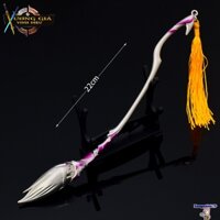 Mô hình sưu tầm Vương Giả Vinh Diệu Thượng Quan Uyển Nhi ngạo tuyết sương mai bút 22cm kèm kệ trưng bày