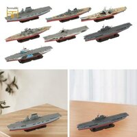 Mô hình tàu chiến tỷ lệ 1 / 2000 DIY Lắp ráp trang trí Hiển thị đồ chơi giáo dục