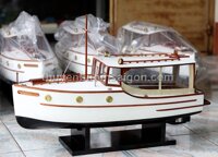 Mô hình tàu đánh cá du thuyền Elco 26 dài 65cm