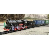 Mô hình tàu hỏa hơi nước cổ điển chạy bằng pin 1:87