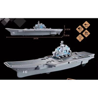 MÔ HÌNH TÀU SÂN BAY ĐẨY TRỚN CÓ ĐÈN VÀ TIẾNG